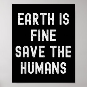 Affiche Journée de la Terre Planète Protection de l'enviro