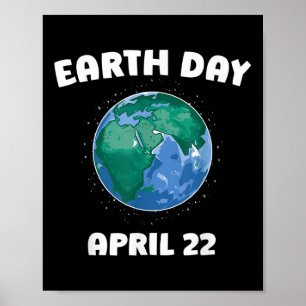 Affiche Journée de la Terre Protection de l'environnement