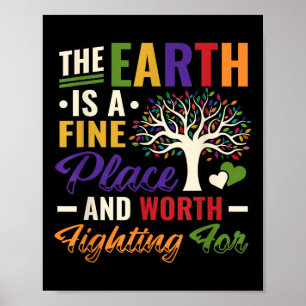 Affiche Journée de la Terre Protection de l'environnement