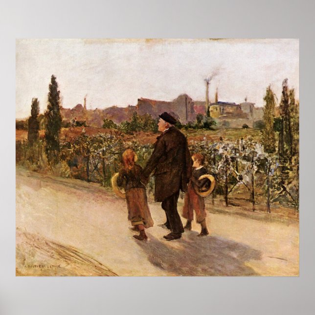 Affiche Journée de l'âme par Jules Bastien-Lepage (Devant)