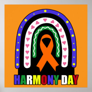 Affiche Journée de l'harmonie en Australie