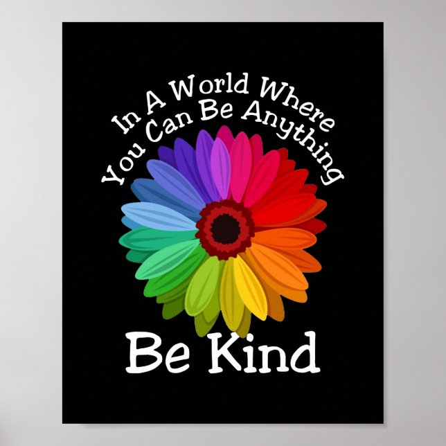 Affiche Journée de l'unité dans un monde où vous pouvez êt (Devant)