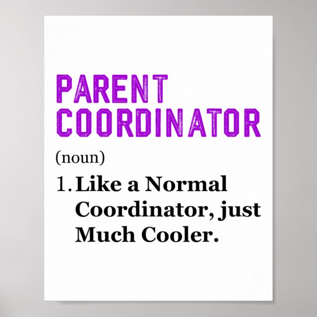 Affiche Journée de reconnaissance pour les coordinateurs p (Devant)