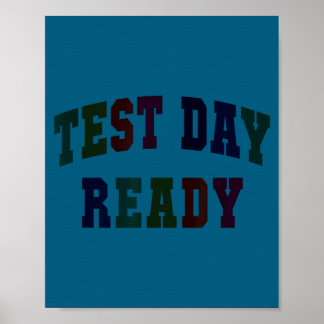 Affiche Journée de test kawaii prête à tester l'histoire d