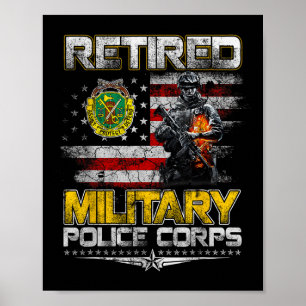 Affiche JournéE des vétérans de la lice militaire retraité