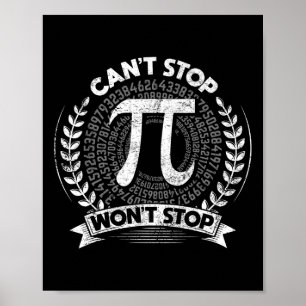 Affiche Journée drôle de Pi Math Geek Science Célébrez la 