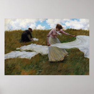 Affiche Journée du Breezy par Charles Courtney Curran