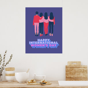 Affiche journée internationale de la femme