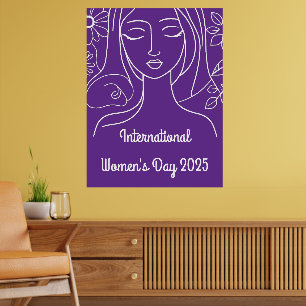 Affiche Journée internationale de la femme 2025