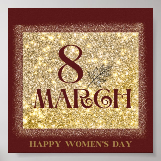 Affiche Journée internationale de la femme 2025 : Célébrer (Devant)