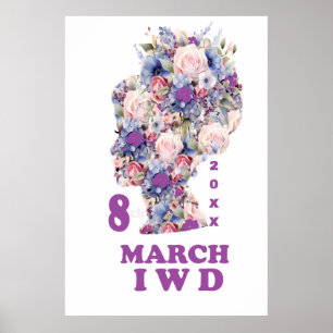 Affiche Journée internationale de la femme : Célébrer la f