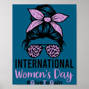 Affiche Journée internationale des femmes 2026 8 mars jif