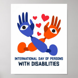 Affiche Journée internationale des personnes handicapées