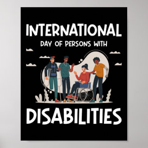 Affiche Journée Internationale Des Personnes Handicapées