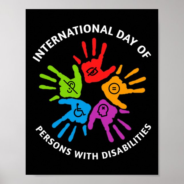 Affiche Journée internationale des personnes handicapées 9 (Devant)
