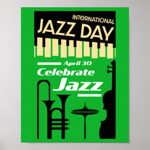 Affiche Journée internationale du jazz 30 avril