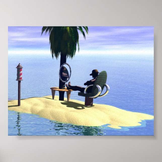 Affiche Journée lente à la boutique (Devant)