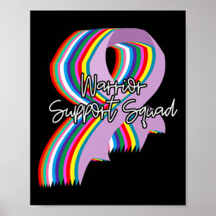 Affiche Journée Mondiale contre le Cancer Soutien Squad Ca