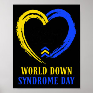 Affiche Journée Mondiale Contre Le Syndrome Pour Lutter Co