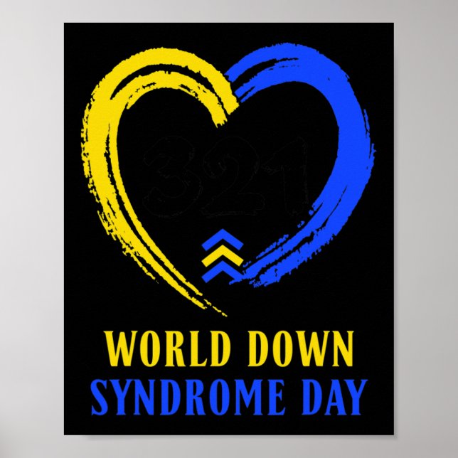 Affiche Journée Mondiale Contre Le Syndrome Pour Lutter Co (Devant)