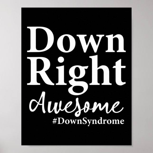 Affiche Journée Mondiale Contre Le Syndrome Pour Lutter Co (Devant)