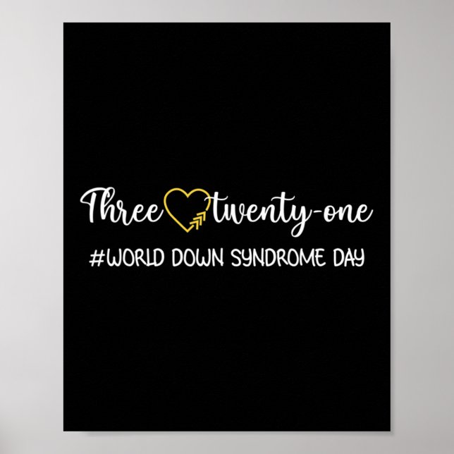 Affiche Journée Mondiale Contre Le Syndrome Pour Lutter Co (Devant)