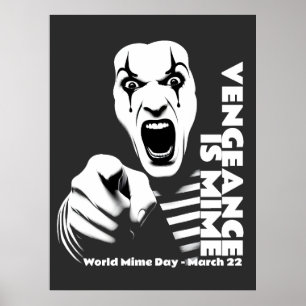 Affiche Journée mondiale de la Mime