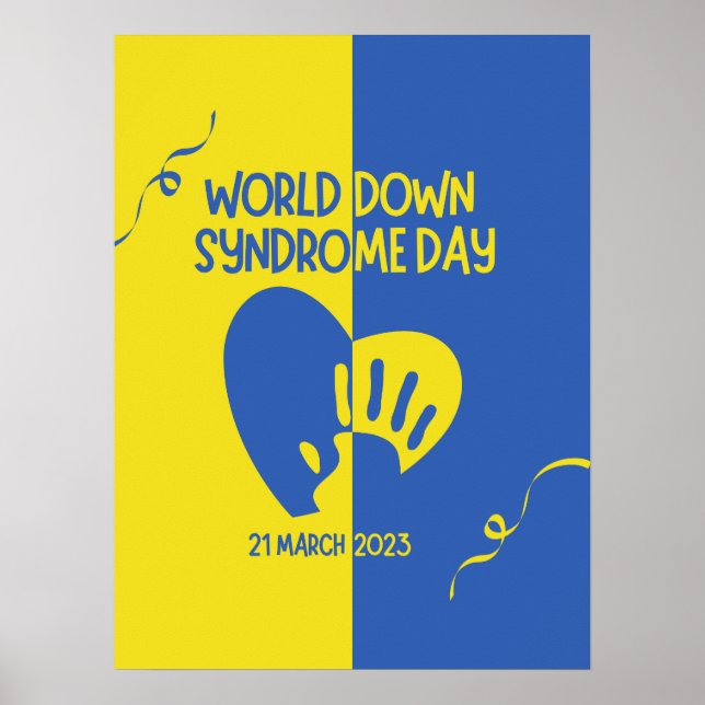 Affiche Journée mondiale de la trisomie 21 (Devant)