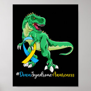 Affiche Journée mondiale de la trisomie 21 pour lutter con