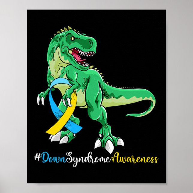Affiche Journée mondiale de la trisomie 21 pour lutter con (Devant)