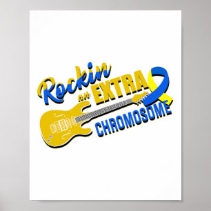 Affiche Journée mondiale de la trisomie 21 pour lutter con