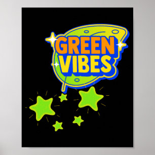 Affiche Journée mondiale de l'environnement Green Vibes Sa