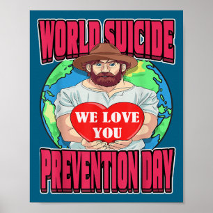 Affiche Journée mondiale de prévention du suicide Dad moti