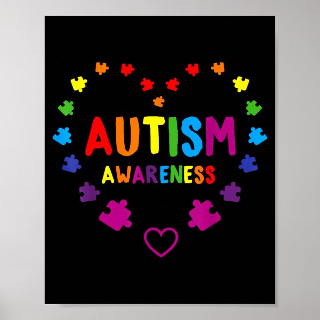 Affiche Journée mondiale de sensibilisation à l'autisme 2  (Devant)
