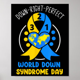 Affiche Journée mondiale de sensibilisation au syndrome de