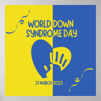 Affiche Journée mondiale du syndrome de Down