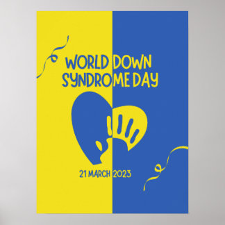 Affiche Journée mondiale du syndrome de Down