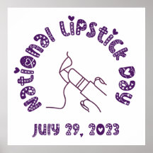 Journée nationale des bâtons à lèvres 29 juillet 2