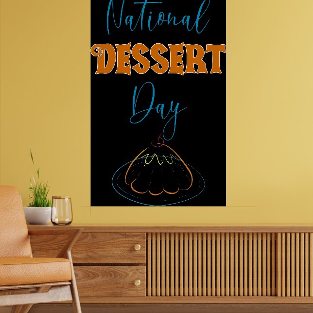 Affiche Journée nationale du dessert (Salon 2)