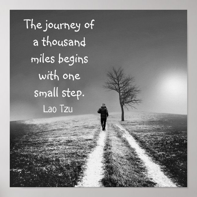 Affiche Journey of a thousand miles (Devant)