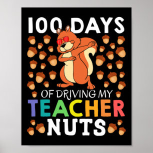 Affiche Jours De Conduite Mon Enseignant Nuts Amusants Éja