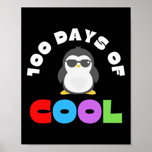 Affiche Jours De Cool Cent Jours 100E Jour De L'École