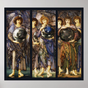 Affiche JOURS DE CRÉATION ANGELS Premier, Deuxième, Troisi