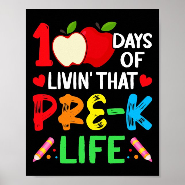 Affiche Jours De L'École Pré-k Vie Étudiant (Devant)