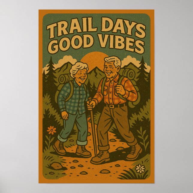 Affiche Jours de piste Good Vibes (Devant)