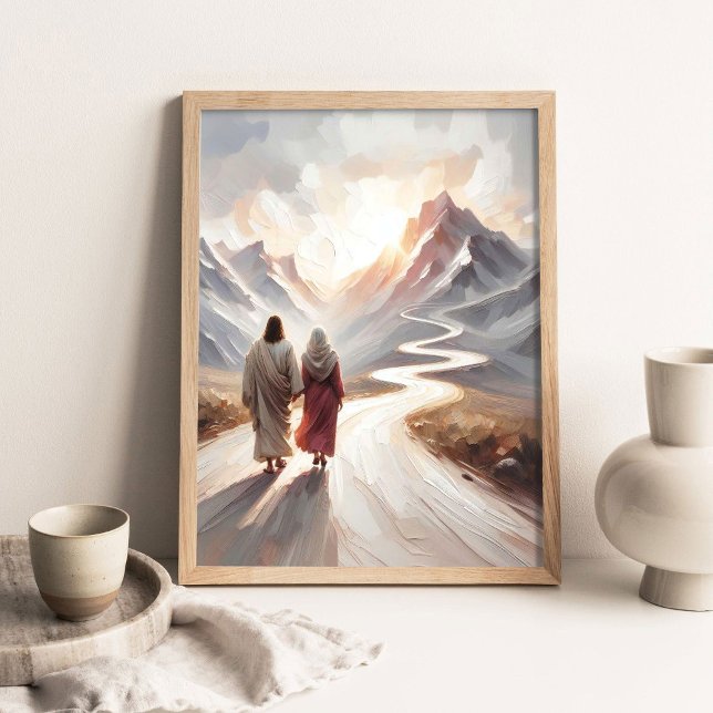 Affiche Jours de Triomphe, Peinture Chrétienne, Jésus Marc (Créateur téléchargé)