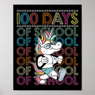 Affiche Jours D'École Joyeux 100E Jour