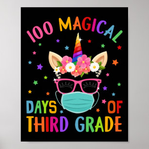 Affiche Jours Magiques De Troisième Année École Unicorn Ma