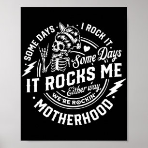 Affiche Jours où je la fais rocker Certains jours, c'est e