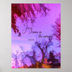 Affiche Joy arrive le matin